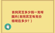 青冈灵芝多少钱一克呀图片(青冈灵芝每克价格现在多少？)