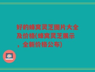 好的蜂窝灵芝图片大全及价格(蜂窝灵芝展示，全新价格公布)