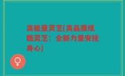 高能量灵芝(高品质炫酷灵芝：全新力量安抚身心)