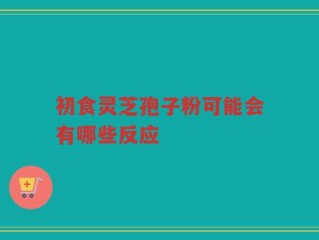 初食灵芝孢子粉可能会有哪些反应