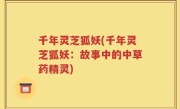 千年灵芝狐妖(千年灵芝狐妖：故事中的中草药精灵)