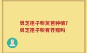 灵芝孢子粉篱笆种植？灵芝孢子粉有养殖吗