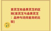 紫灵芝和桑黄灵芝的区别(紫灵芝与桑黄灵芝：品种与功效差异的比较)