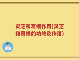 灵芝和葛根作用(灵芝和葛根的功效及作用)