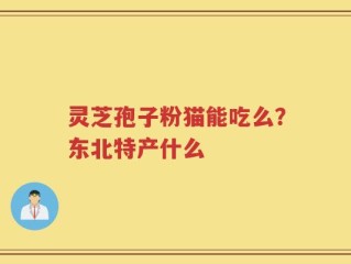 灵芝孢子粉猫能吃么？东北特产什么
