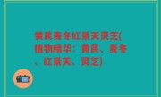 黄芪麦冬红景天灵芝(植物精华：黄芪、麦冬、红景天、灵芝)