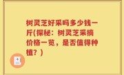 树灵芝好采吗多少钱一斤(探秘：树灵芝采摘价格一览，是否值得种植？)