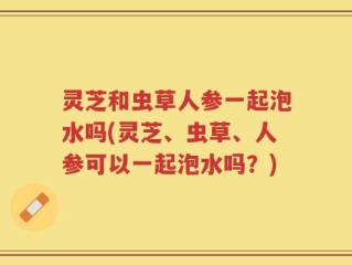 灵芝和虫草人参一起泡水吗(灵芝、虫草、人参可以一起泡水吗？)
