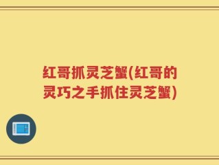 红哥抓灵芝蟹(红哥的灵巧之手抓住灵芝蟹)