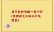 灵芝杜仲天麻一起泡茶(杜仲灵芝天麻茶舒压益智)