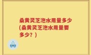 桑黄灵芝泡水用量多少(桑黄灵芝泡水用量要多少？)
