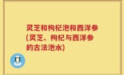 灵芝和枸杞泡和西洋参(灵芝、枸杞与西洋参的古法泡水)
