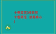 十卷灵芝(纯天然  十卷灵芝  滋养身心)