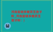河南富硒多糖灵芝孢子粉_河南富硒多糖灵芝孢子粉：)