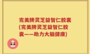 完美牌灵芝益智仁胶囊(完美牌灵芝益智仁胶囊——助力大脑健康)