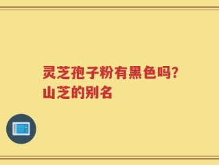 灵芝孢子粉有黑色吗？山芝的别名