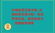 大橡树灵芝孢子粉_大橡树灵芝孢子粉：天然养生珍品，提高免疫力，增强身体健康