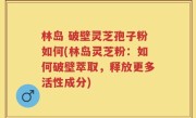 林岛 破壁灵芝孢子粉如何(林岛灵芝粉：如何破壁萃取，释放更多活性成分)