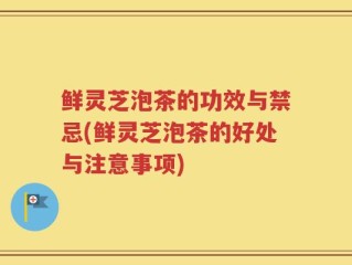 鲜灵芝泡茶的功效与禁忌(鲜灵芝泡茶的好处与注意事项)