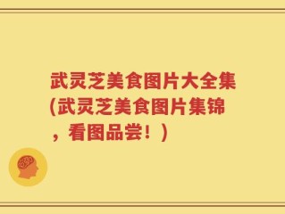 武灵芝美食图片大全集(武灵芝美食图片集锦，看图品尝！)
