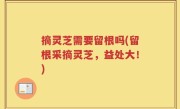 摘灵芝需要留根吗(留根采摘灵芝，益处大！)