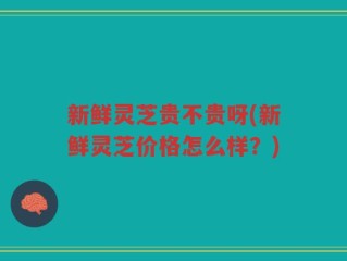 新鲜灵芝贵不贵呀(新鲜灵芝价格怎么样？)