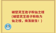 破壁灵芝孢子粉仙之楼(破壁灵芝孢子粉助力仙之楼，焕发新生！)