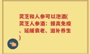 灵芝和人参可以泡酒(灵芝人参酒：提高免疫、延缓衰老、滋补养生)