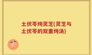 土伏苓炖灵芝(灵芝与土伏苓的双重炖汤)