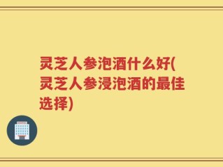 灵芝人参泡酒什么好(灵芝人参浸泡酒的最佳选择)