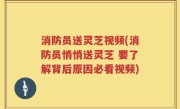 消防员送灵芝视频(消防员悄悄送灵芝 要了解背后原因必看视频)