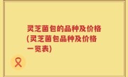 灵芝菌包的品种及价格(灵芝菌包品种及价格一览表)