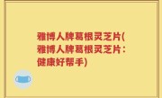 雅博人牌葛根灵芝片(雅博人牌葛根灵芝片：健康好帮手)