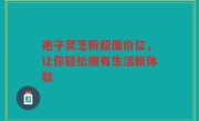 孢子灵芝粉超值价位，让你轻松拥有生活新体验