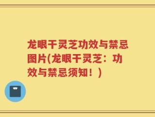 龙眼干灵芝功效与禁忌图片(龙眼干灵芝：功效与禁忌须知！)
