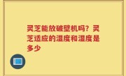 灵芝能放破壁机吗?灵芝适应的湿度和湿度是多少