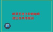喝灵芝孢子粉眼睛疼 是还是其他原因