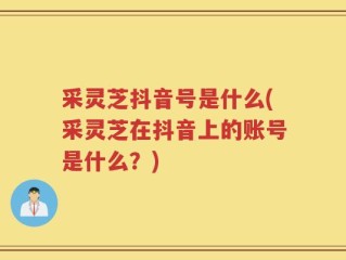 采灵芝抖音号是什么(采灵芝在抖音上的账号是什么？)