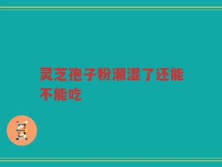 灵芝孢子粉潮湿了还能不能吃