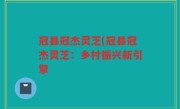 冠县冠杰灵芝(冠县冠杰灵芝：乡村振兴新引擎