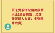 灵芝煲茶搭配图片欣赏大全(清香四溢，灵芝煲茶诱人入胃：多张图片欣赏)