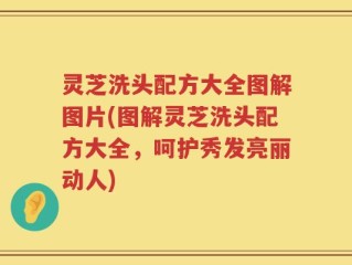 灵芝洗头配方大全图解图片(图解灵芝洗头配方大全，呵护秀发亮丽动人)