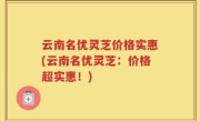 云南名优灵芝价格实惠(云南名优灵芝：价格超实惠！)