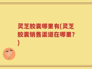 灵芝胶囊哪里有(灵芝胶囊销售渠道在哪里？)