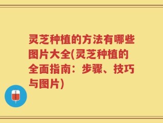 灵芝种植的方法有哪些图片大全(灵芝种植的全面指南：步骤、技巧与图片)
