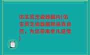 仿生灵芝瓷器图片(仿生灵芝瓷器展现逼真自然，为您带来非凡感受)
