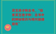 灵芝孢子粉古书_“探索灵芝孢子粉：古书中的神秘草药与现代健康益处”