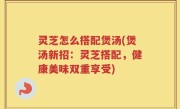 灵芝怎么搭配煲汤(煲汤新招：灵芝搭配，健康美味双重享受)