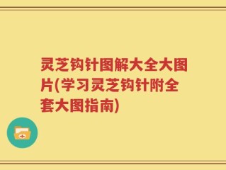 灵芝钩针图解大全大图片(学习灵芝钩针附全套大图指南)