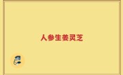 人参生姜灵芝